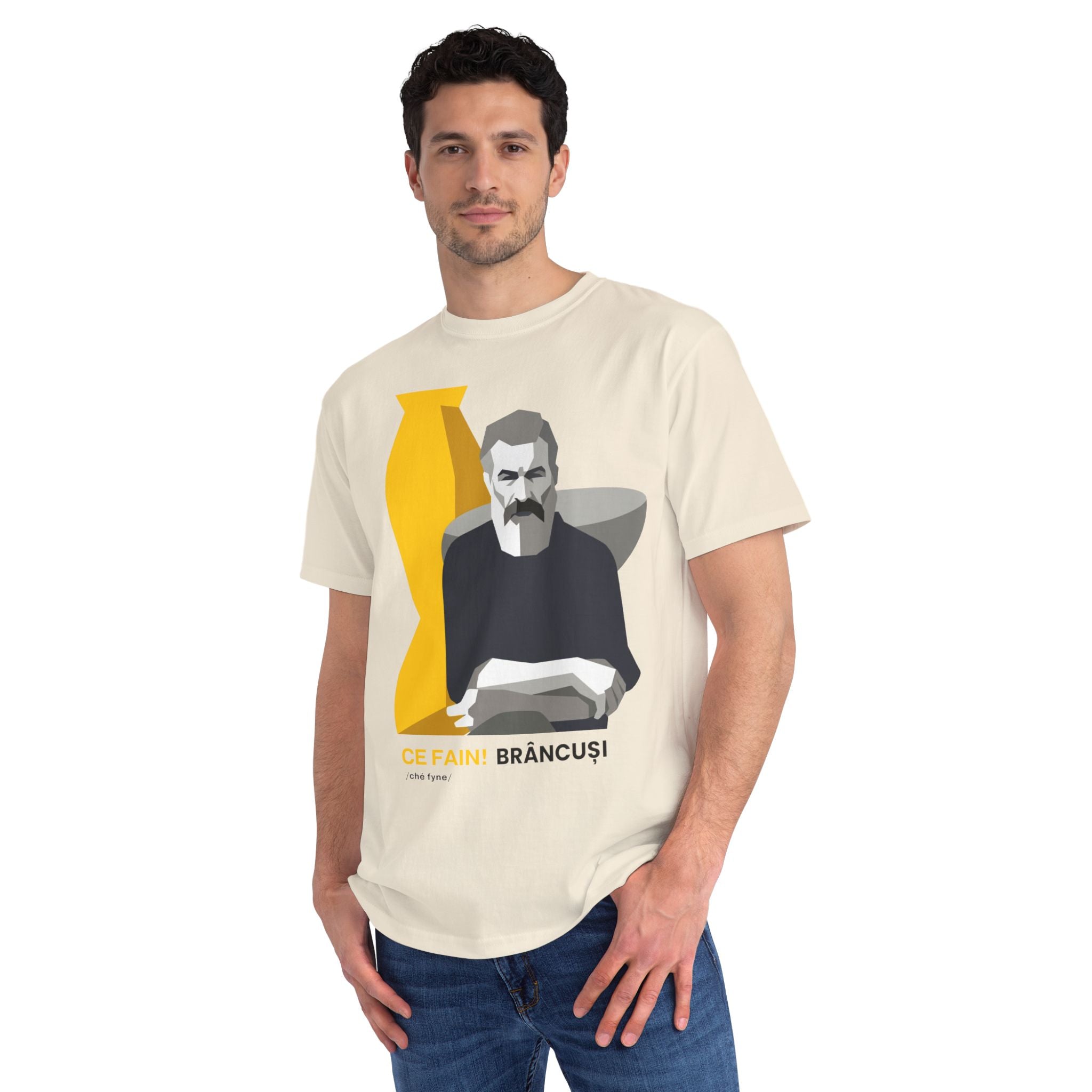 Constantin Brâncuși Organic Cotton T‑Shirt - Light