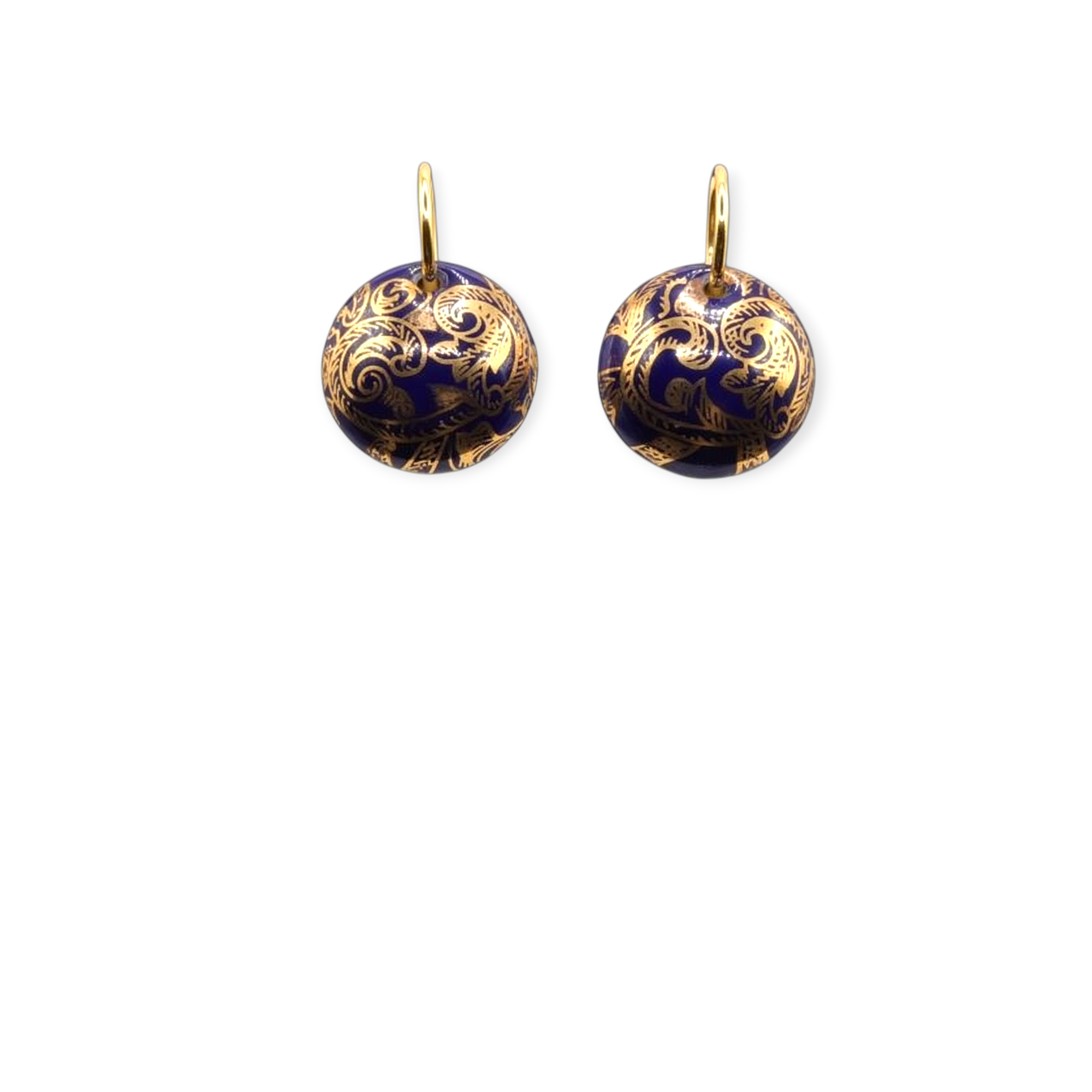 Laura Large Disc Earrings