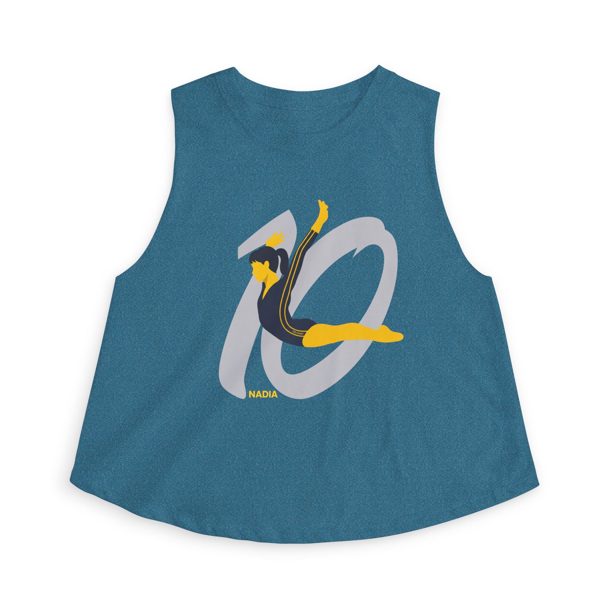 Nadia Perfect 10 Anniversary Crop Tank Top