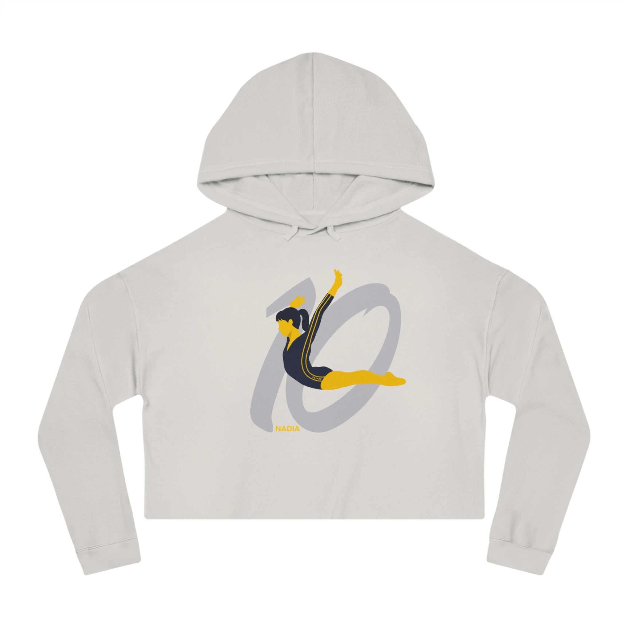 Nadia Perfect 10 Anniversary Cropped Hoodie