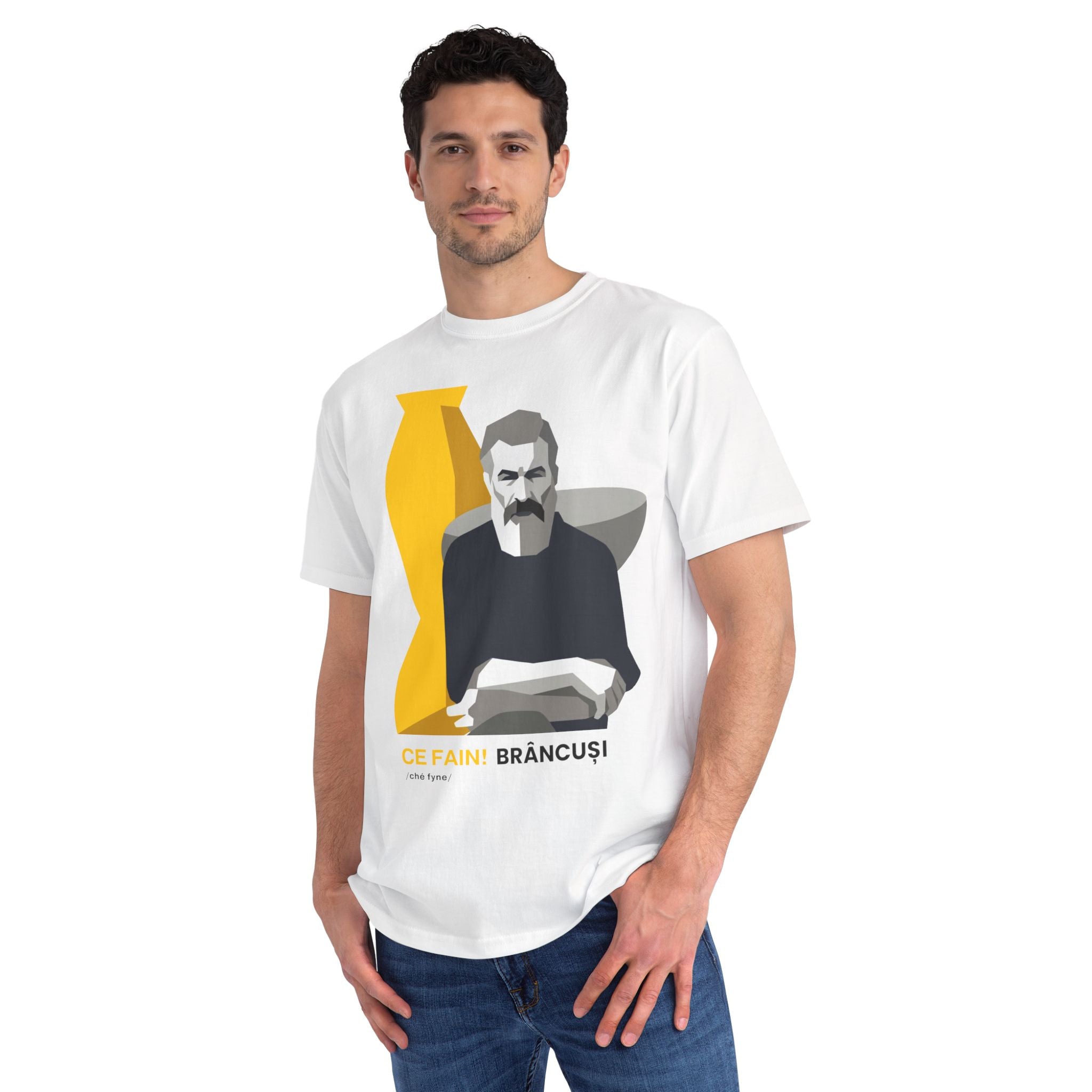 Constantin Brâncuși Organic Cotton T‑Shirt - Light