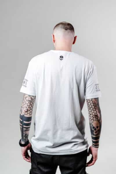 Decebal White T-shirt for Men