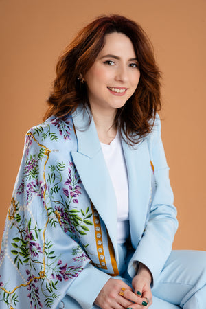 Maria Costake — Botanical Art, Transformed into Silk