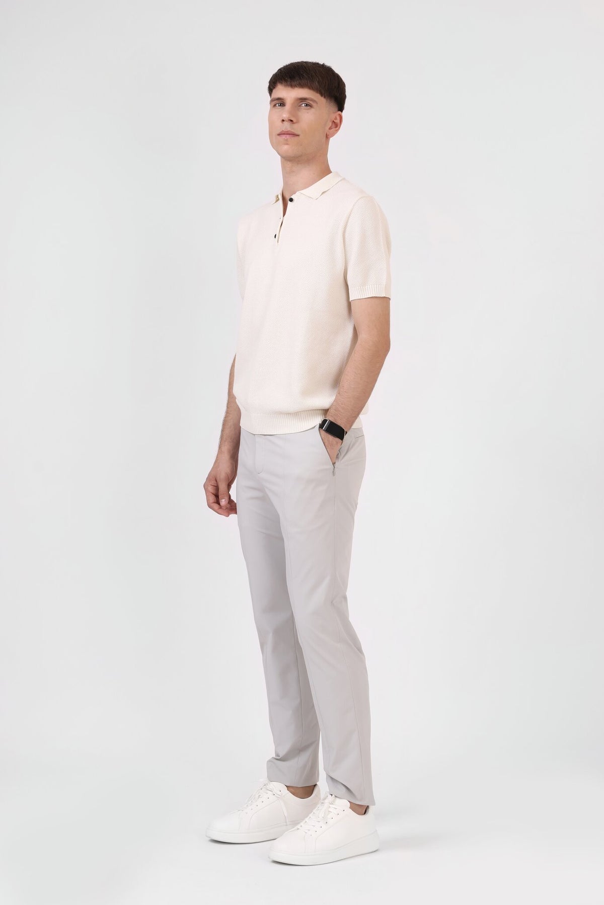 KNITTED POLO SHIRT