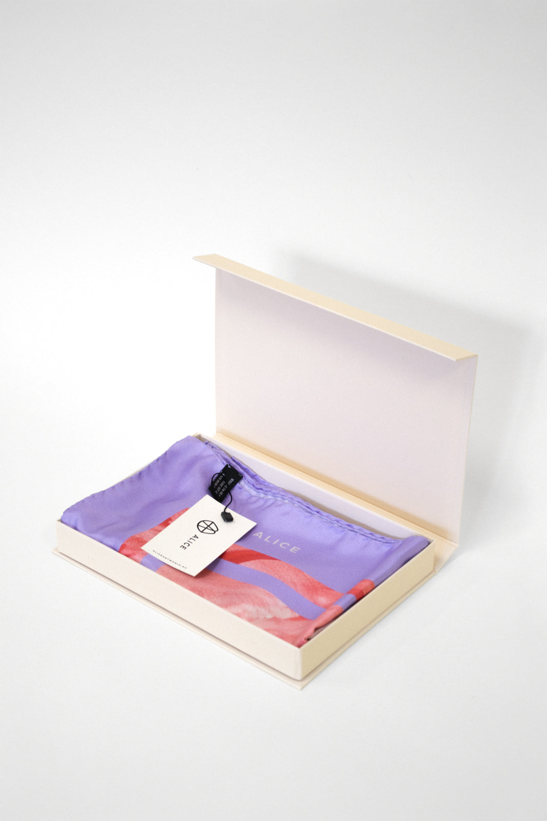Lovers Silk Twill Scarf 90×90 cm