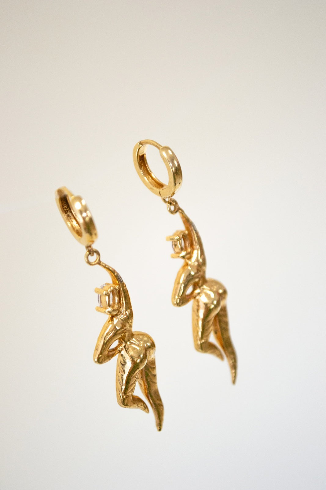 Aethera Gold-Plated Earrings