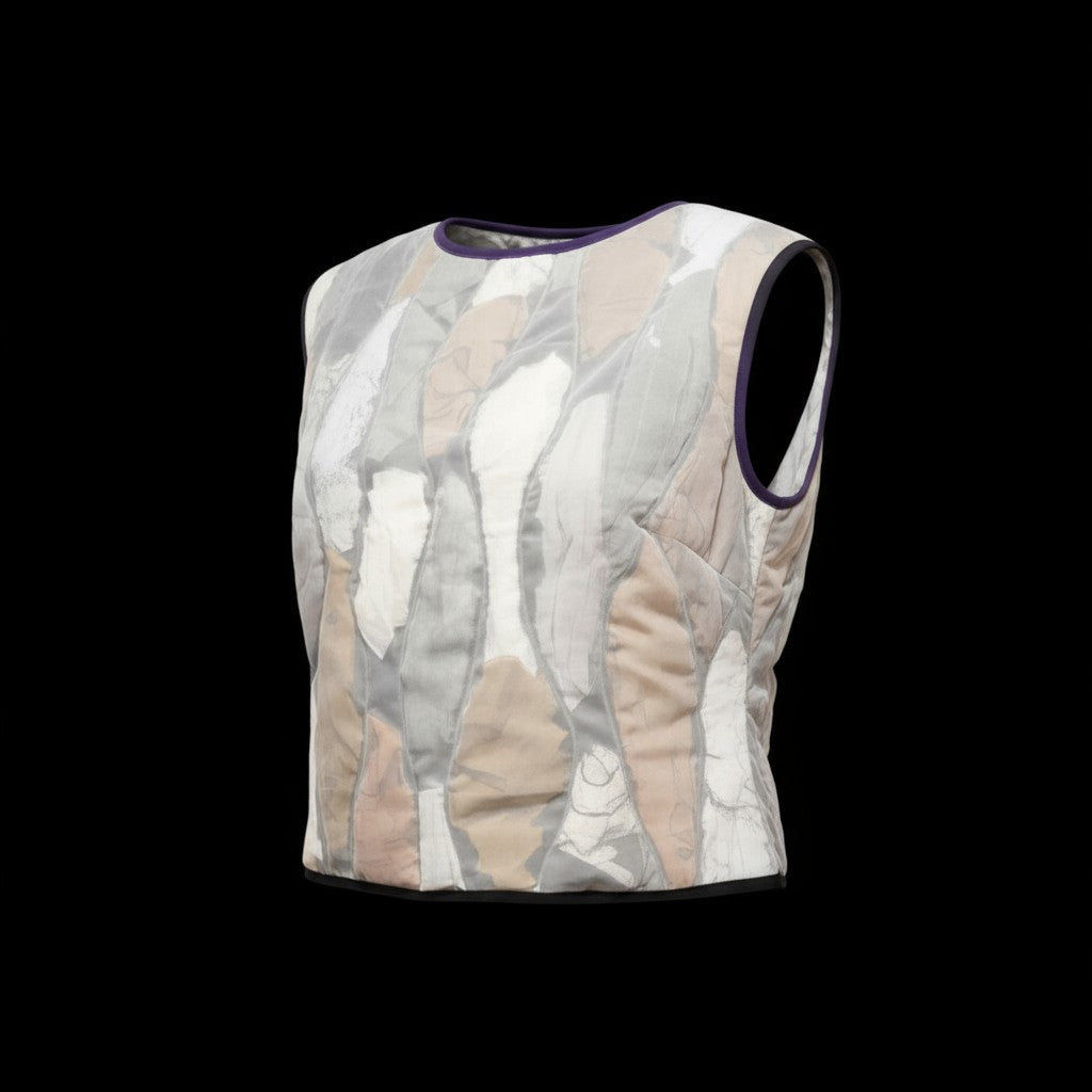 Minimal-Waste Patchwork Vest