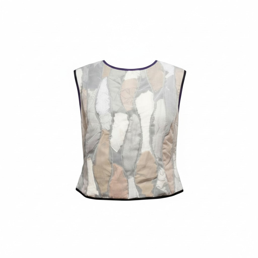 Minimal-Waste Patchwork Vest