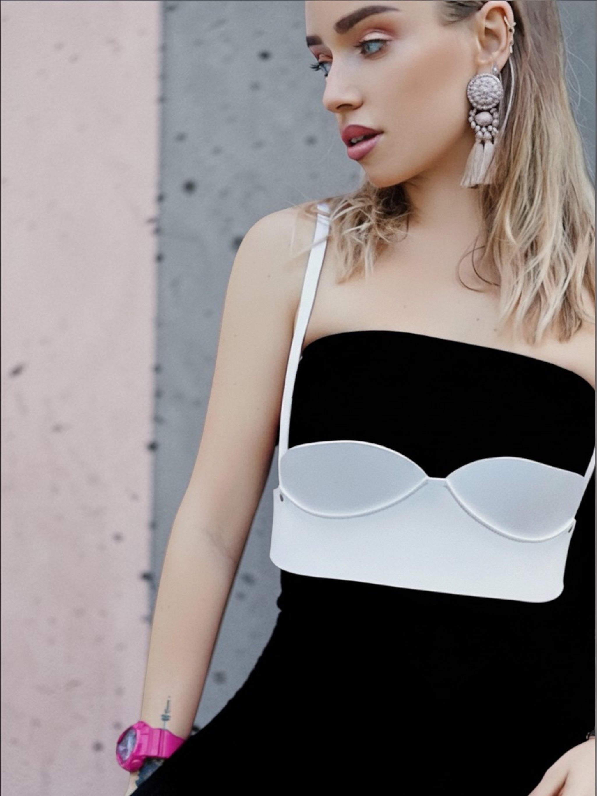 Venus Leather Bra Harness