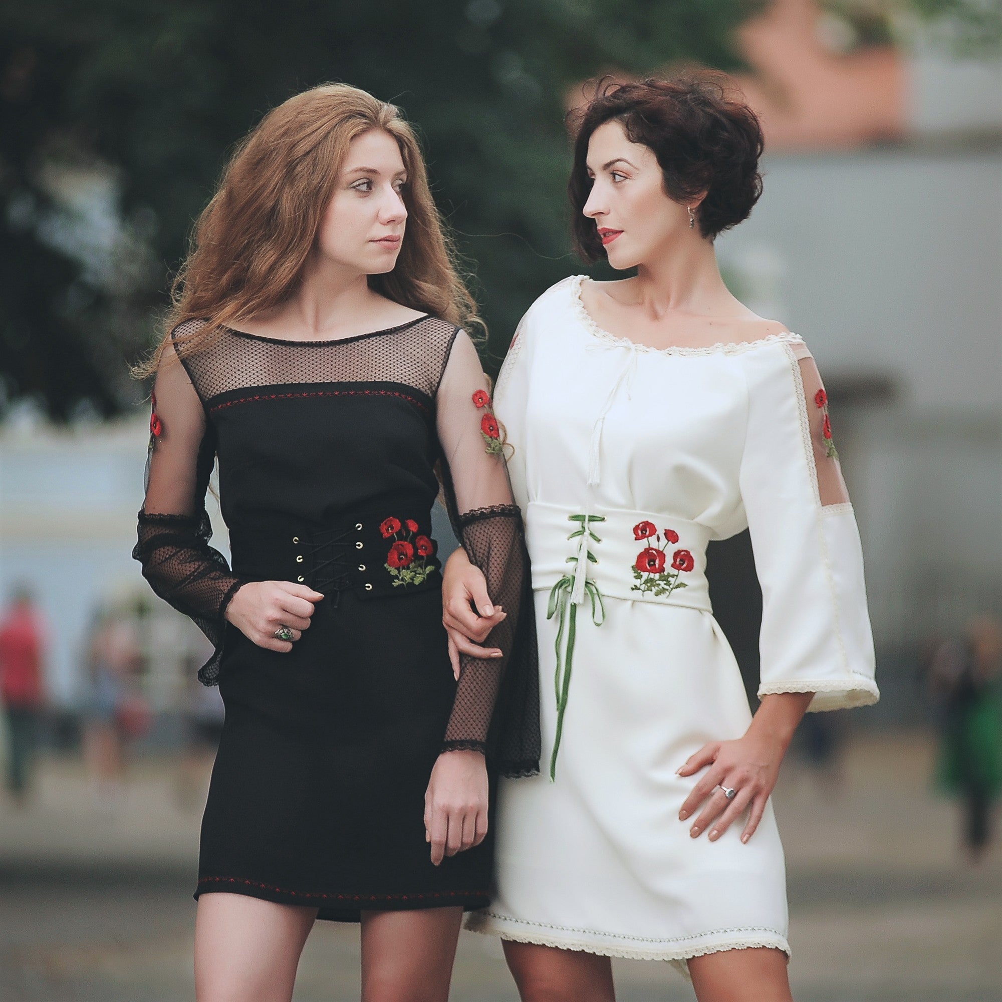 POPPY FIELD FOREVER – IVORY DRESS