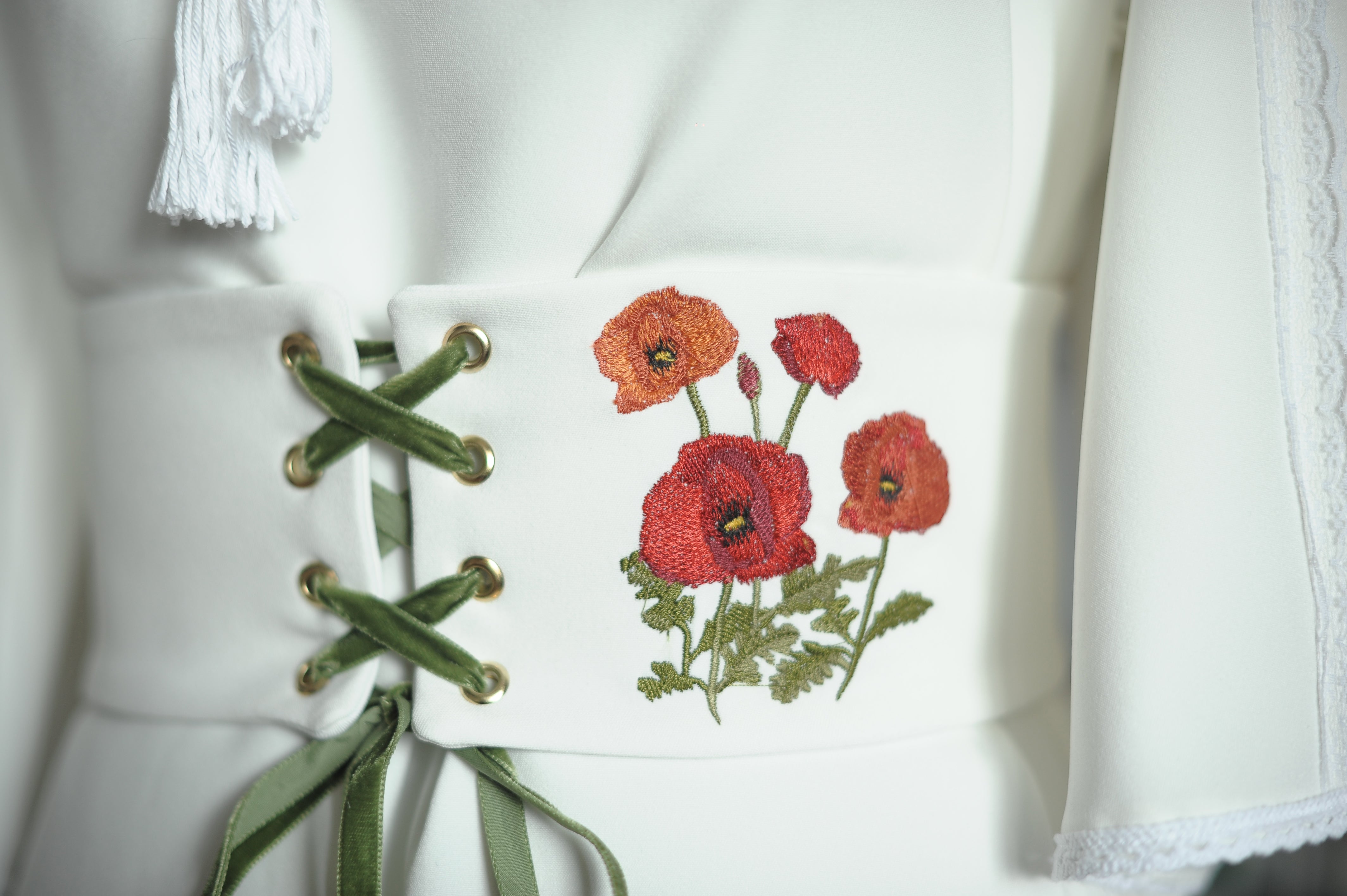 POPPY FIELD FOREVER – IVORY DRESS
