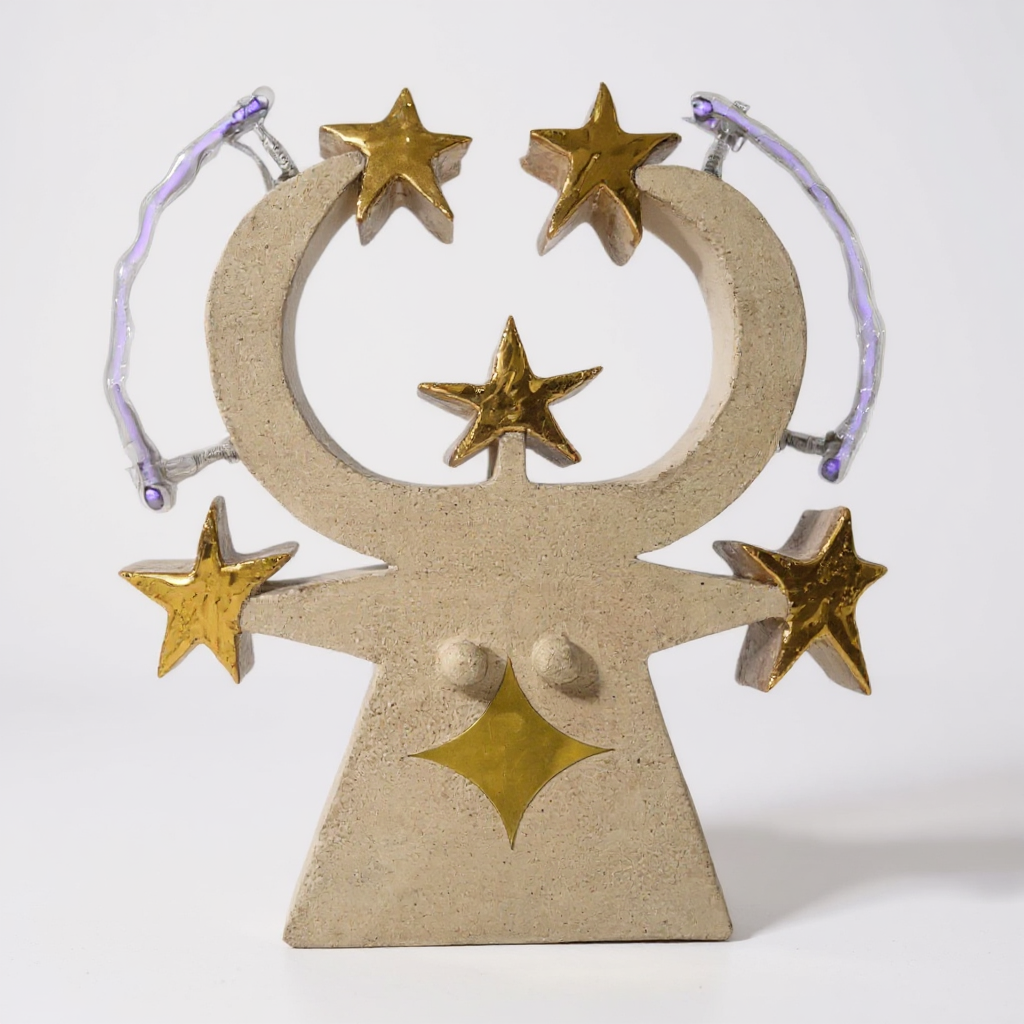 Archangel Ceramic Statement Lamp