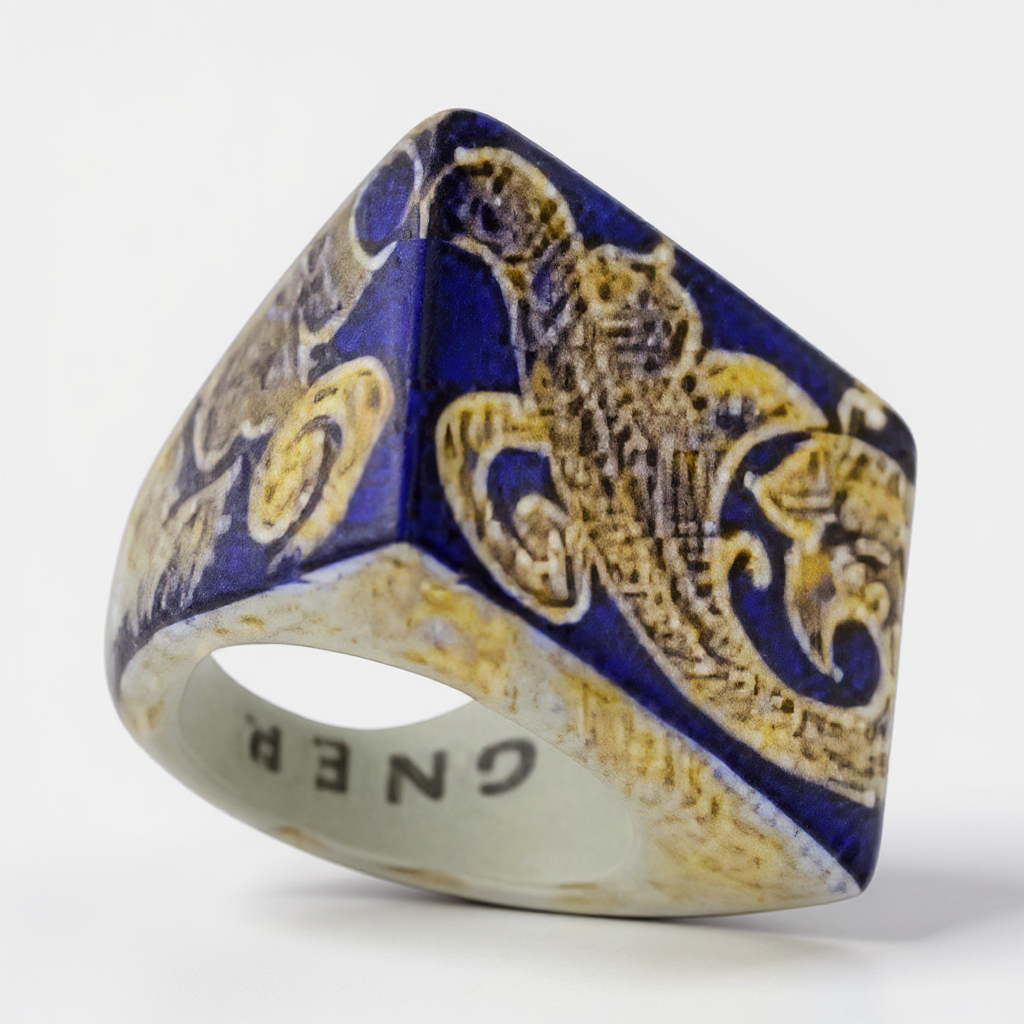 Signet Ring with straight edges