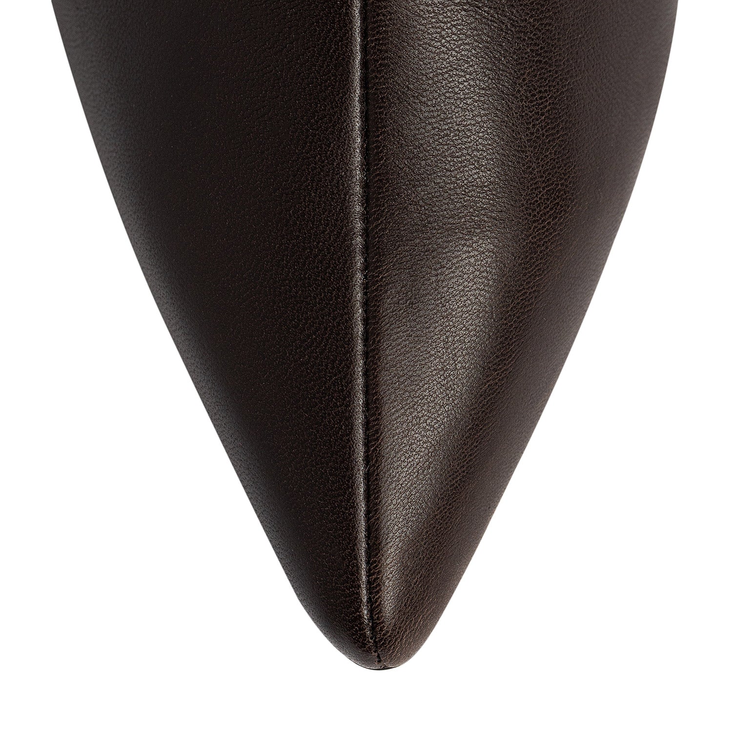 Lunaire Espresso Brown Nappa Leather Ankle Boots