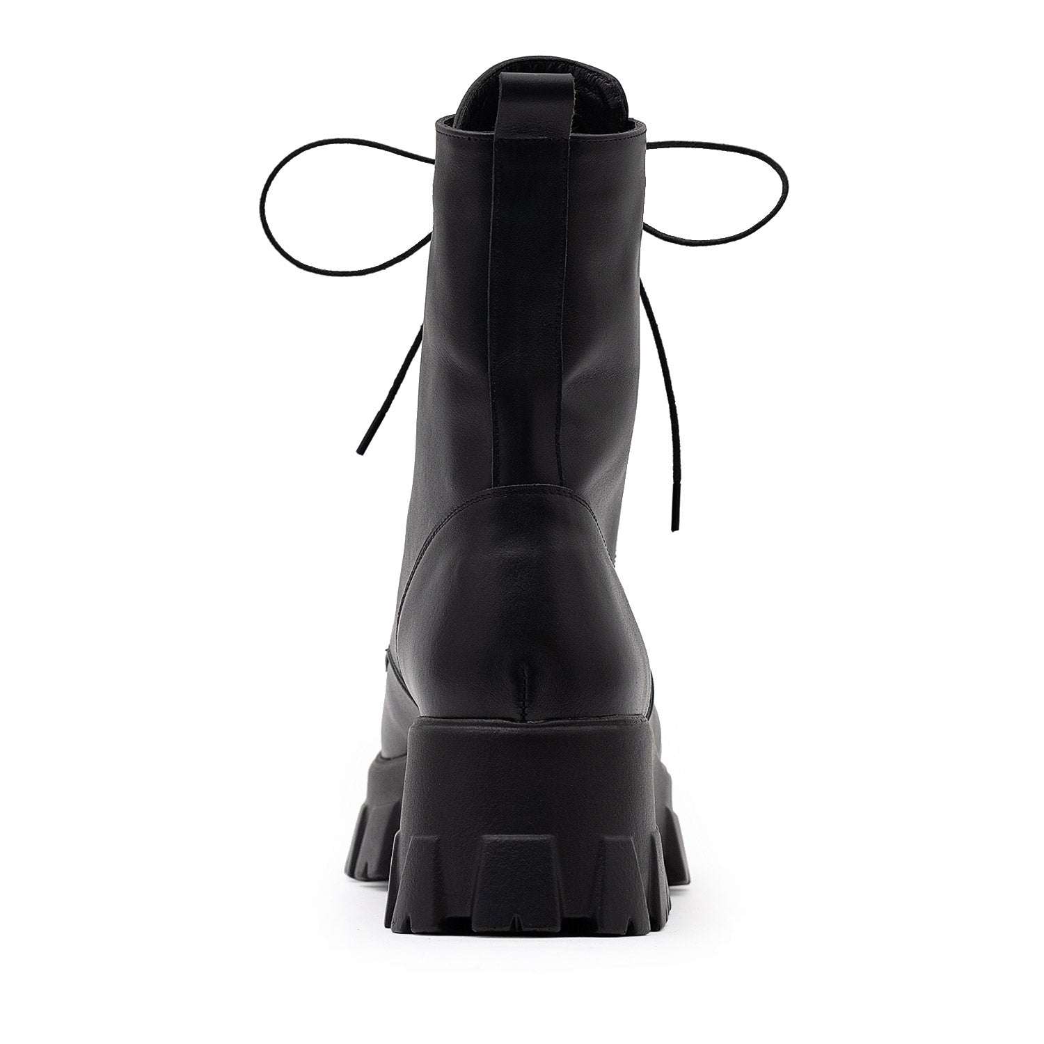 Stryde Black Nappa Leather Boots