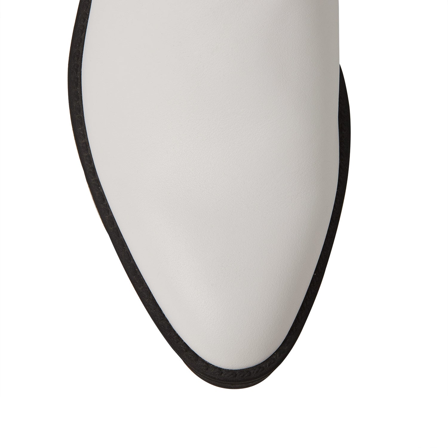 Sky-High Cloud Dancer Nappa Leather Boots