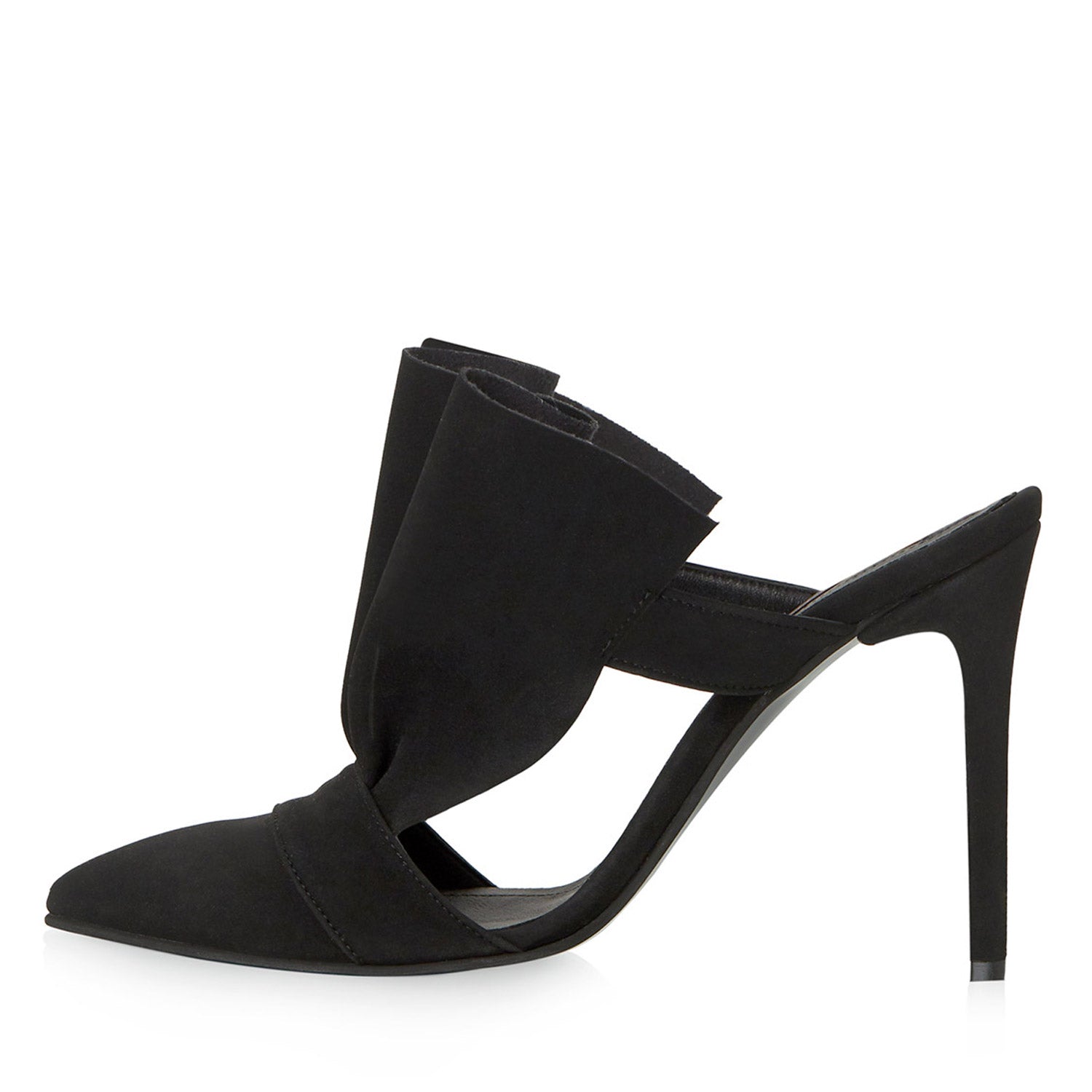 Rainb(l)ow Black Velvet Mules