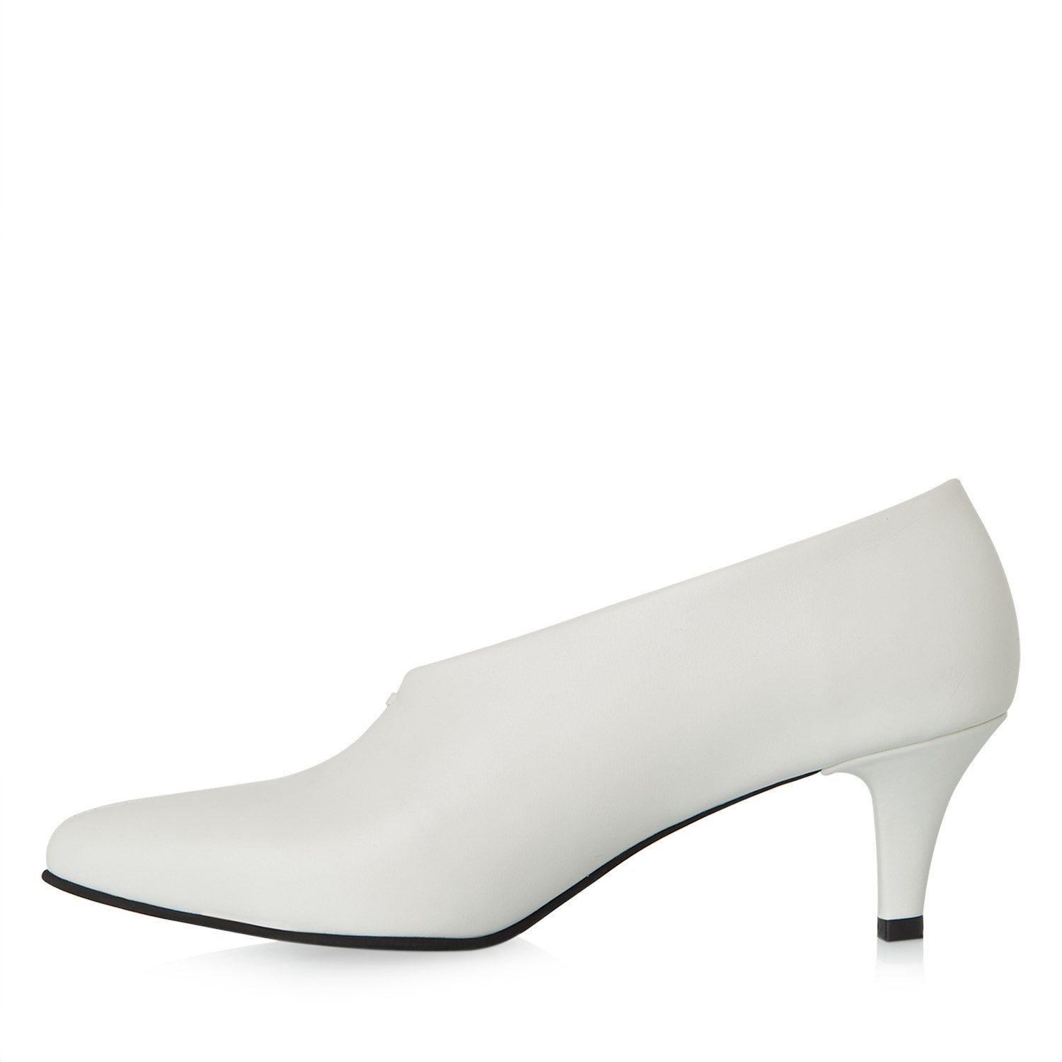 Interstellar Cloud Dancer Nappa Leather Stiletto Shoes