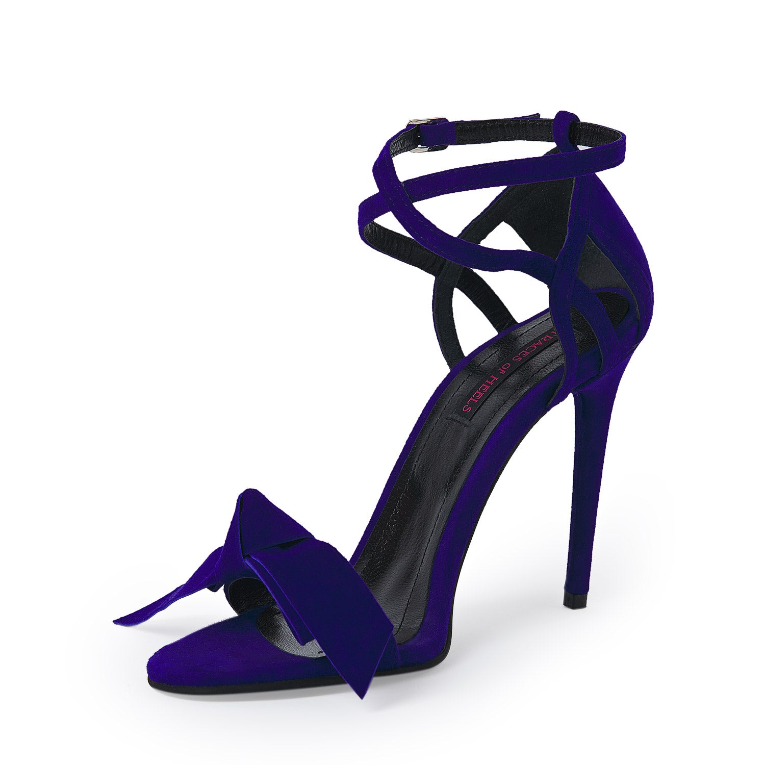 Serendipity Indigo Suede Sandals