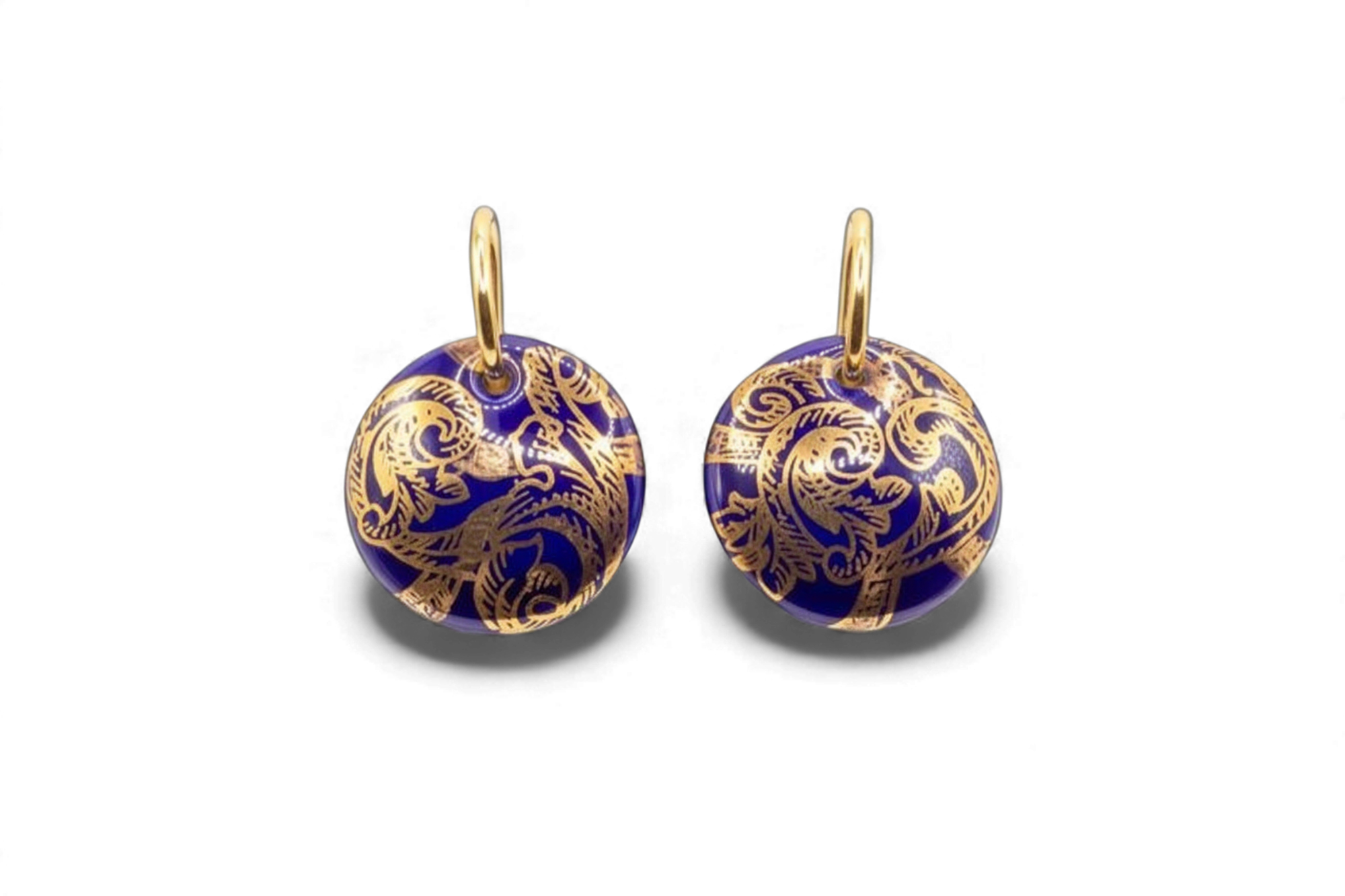 Large Disc Earrings – Laura