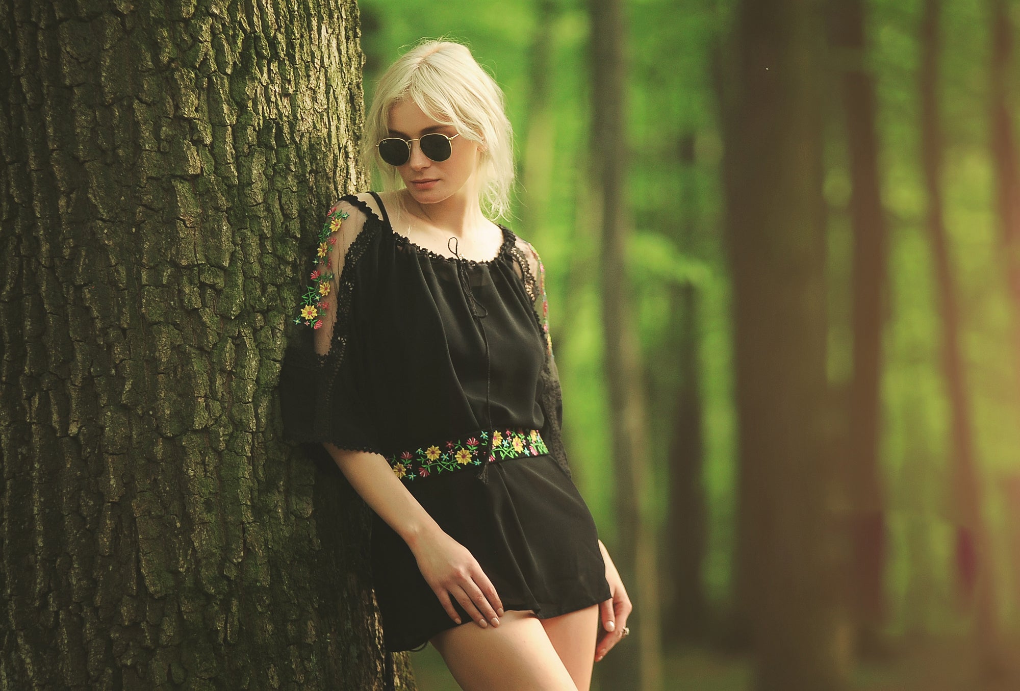 WILD FLOWERS BLOUSE