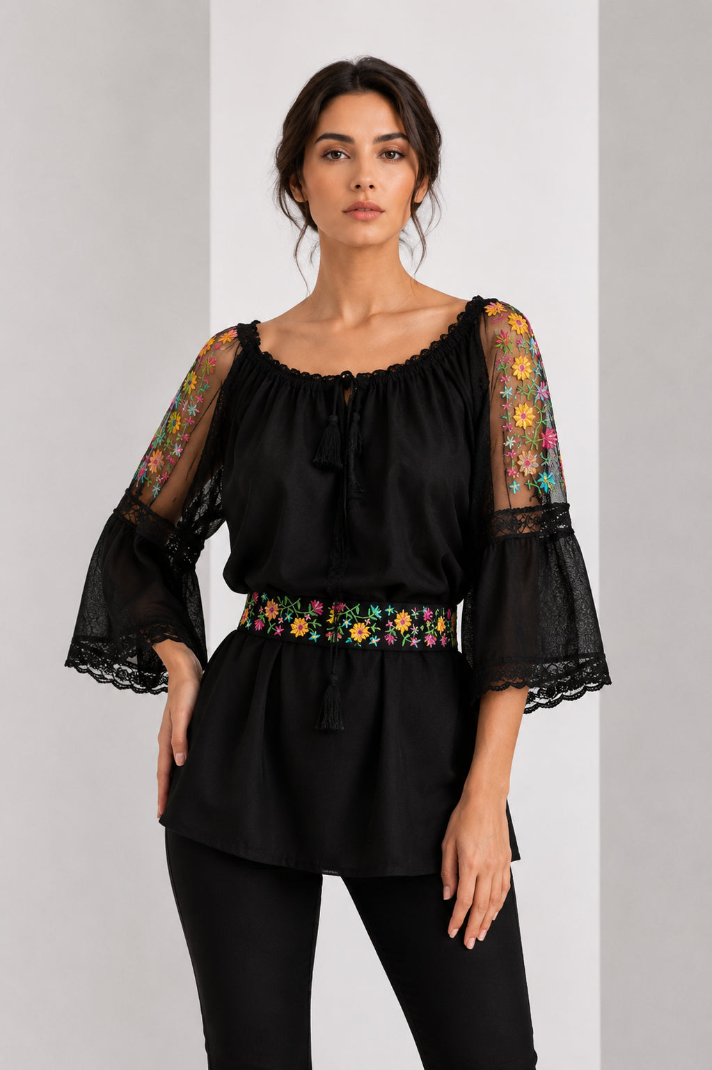 WILD FLOWERS BLOUSE