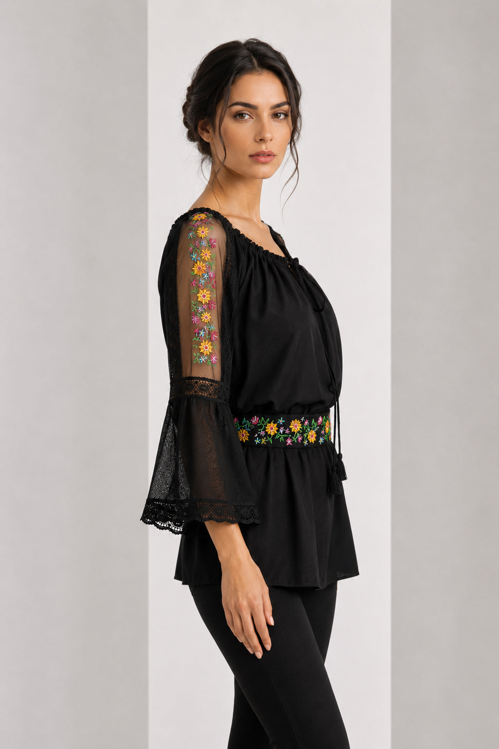 WILD FLOWERS BLOUSE